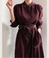 Modern Stitch Flare Dress
